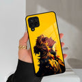 Burning Heart Glass Case Cover For Samsung Galaxy A42 5G