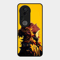 Burning Heart Glass Case Cover For Vivo T4 Ultra 5G