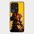 Burning Heart Glass Case Cover For Vivo T4X 5G