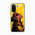 Burning Heart Glass Case Cover For Vivo V60e 5G