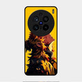 Burning Heart Glass Case Cover For Vivo X200 Pro 5G