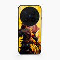 Burning Heart Glass Case Cover For Vivo X300 Pro 5G