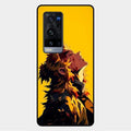 Burning Heart Glass Case Cover For Vivo X60 Pro Plus 5G