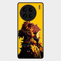 Burning Heart Glass Case Cover For Vivo X90 Pro 5G