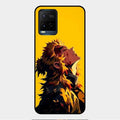 Burning Heart Glass Case Cover For Vivo Y21T