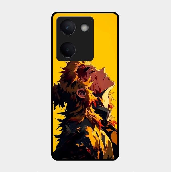Burning Heart Glass Case Cover For Vivo Y300 Plus 5G