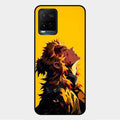 Burning Heart Glass Case Cover For Vivo Y33T