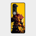 Burning Heart Glass Case Cover For Vivo Y400 Pro 5G