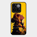Burning Heart Glass Case Cover For Xiaomi 14 5G