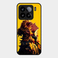 Burning Heart Glass Case Cover For Xiaomi 15 5G