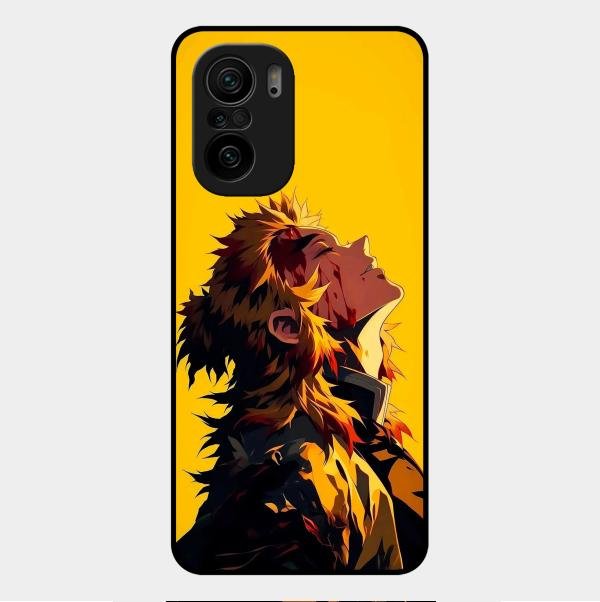 Burning Heart Glass Case Cover For Xiaomi Mi 11X 5G