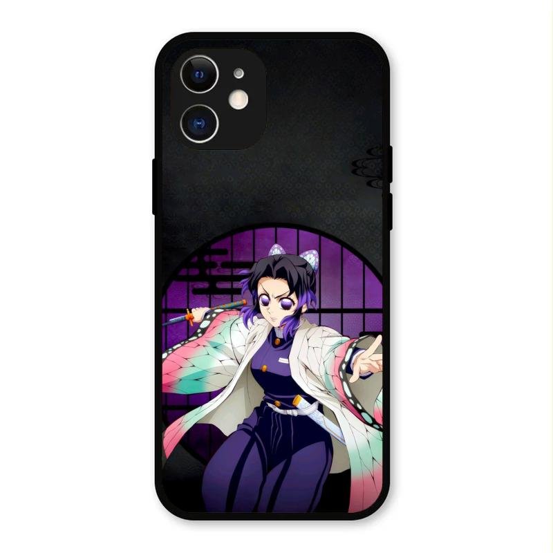 Butterfly Blade Glass Case Cover For iPhone 12