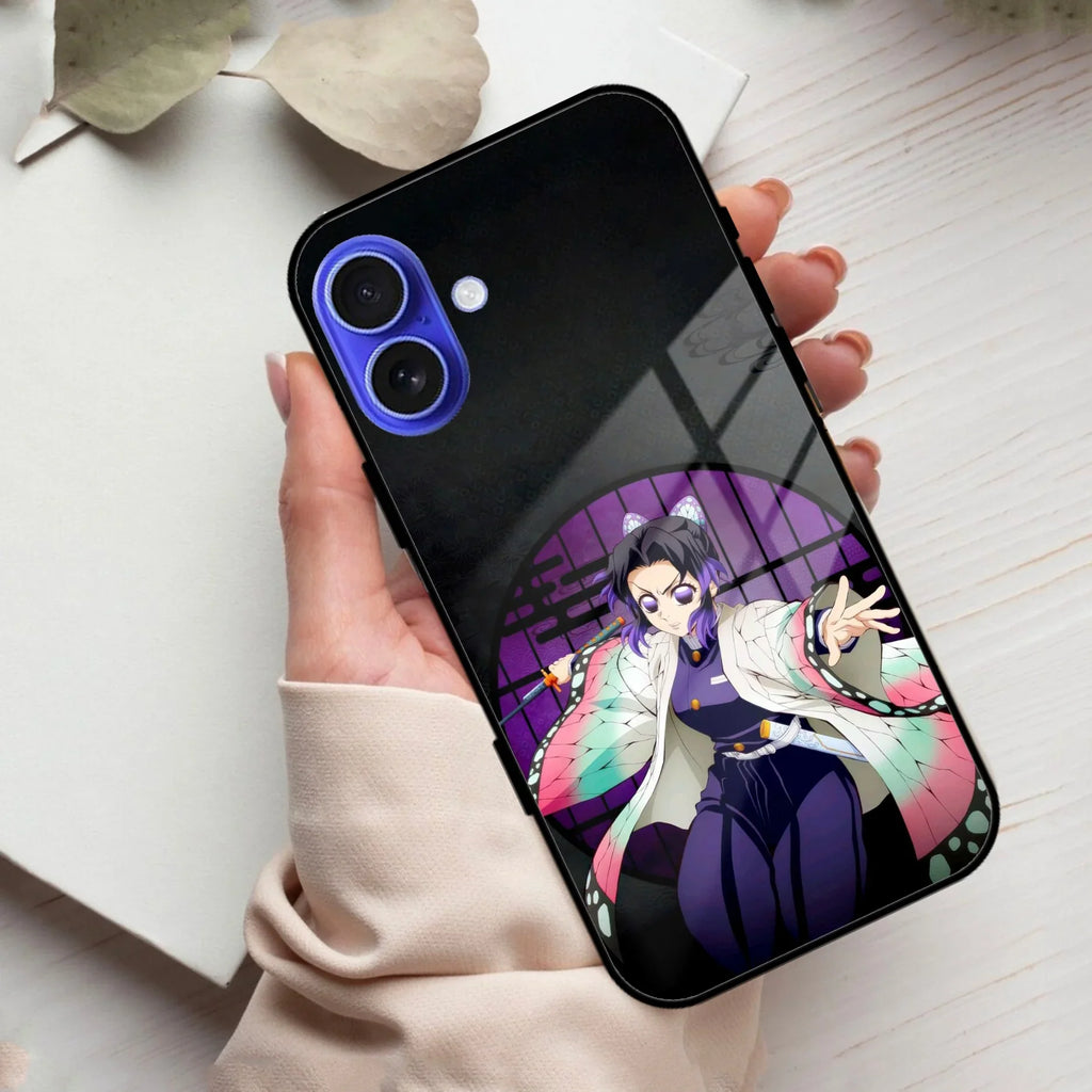 Butterfly Blade Glass Case Cover For iPhone - ShopOnCliQ