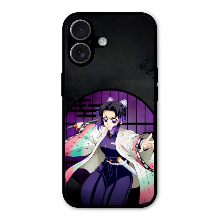 Butterfly Blade Glass Case Cover For iPhone 17