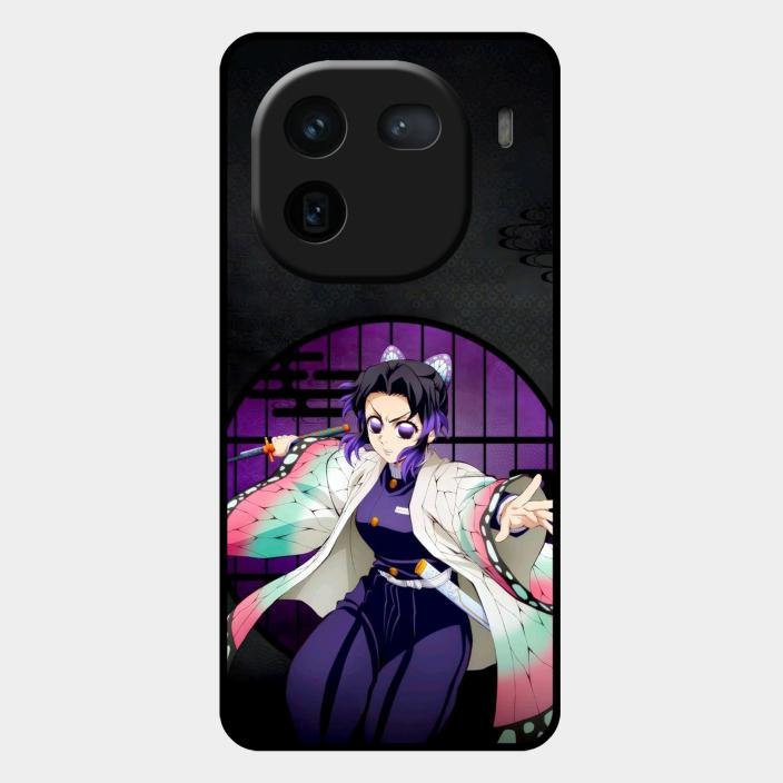 Butterfly Blade Glass Case Cover For Iqoo 12 5G