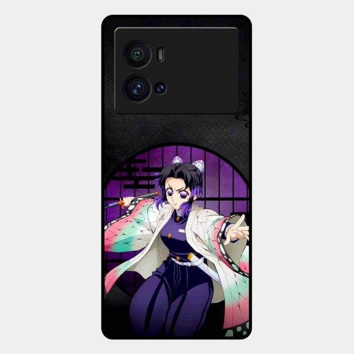 Butterfly Blade Glass Case Cover For Iqoo 9 Pro 5G