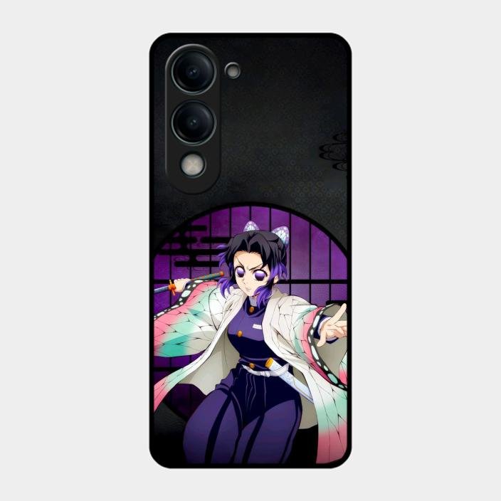 Butterfly Blade Glass Case Cover For Iqoo Z10 Lite