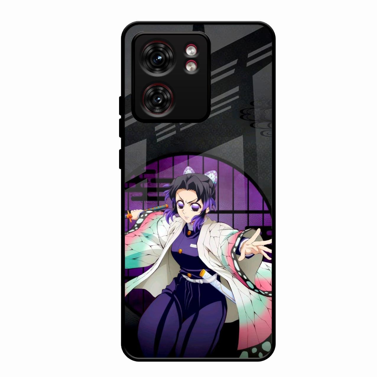 Butterfly Blade Glass Case Cover For Motorola Edge 40
