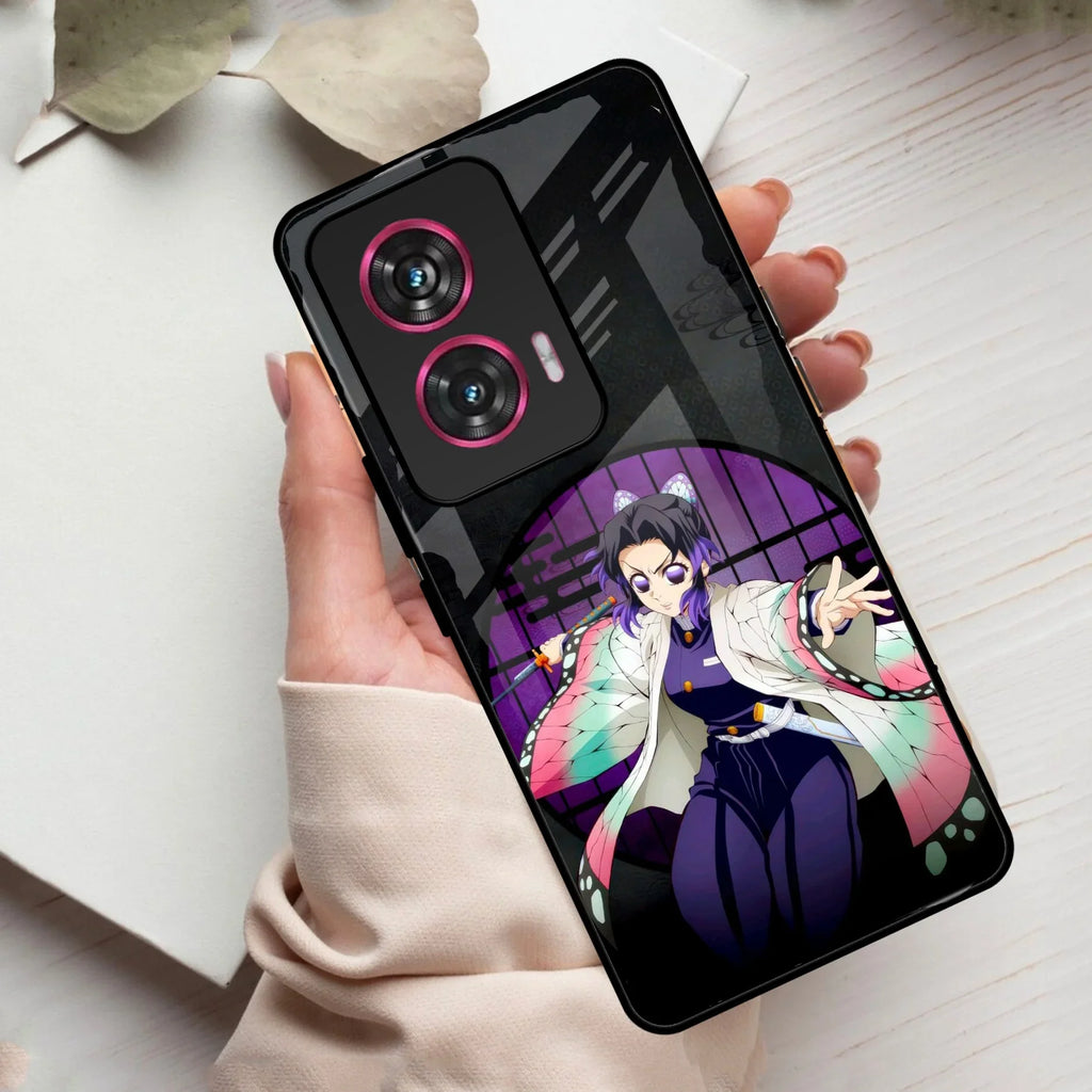 Butterfly Blade Glass Case Cover For Motorola - ShopOnCliQ