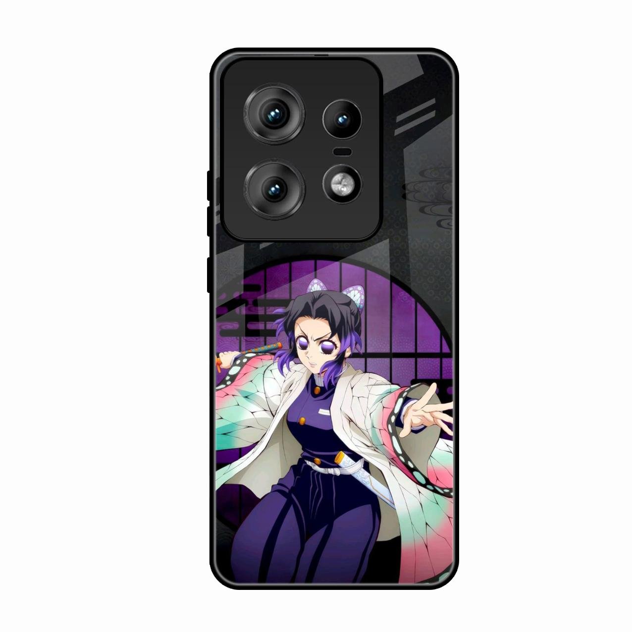 Butterfly Blade Glass Case Cover For Motorola Edge 50 Pro