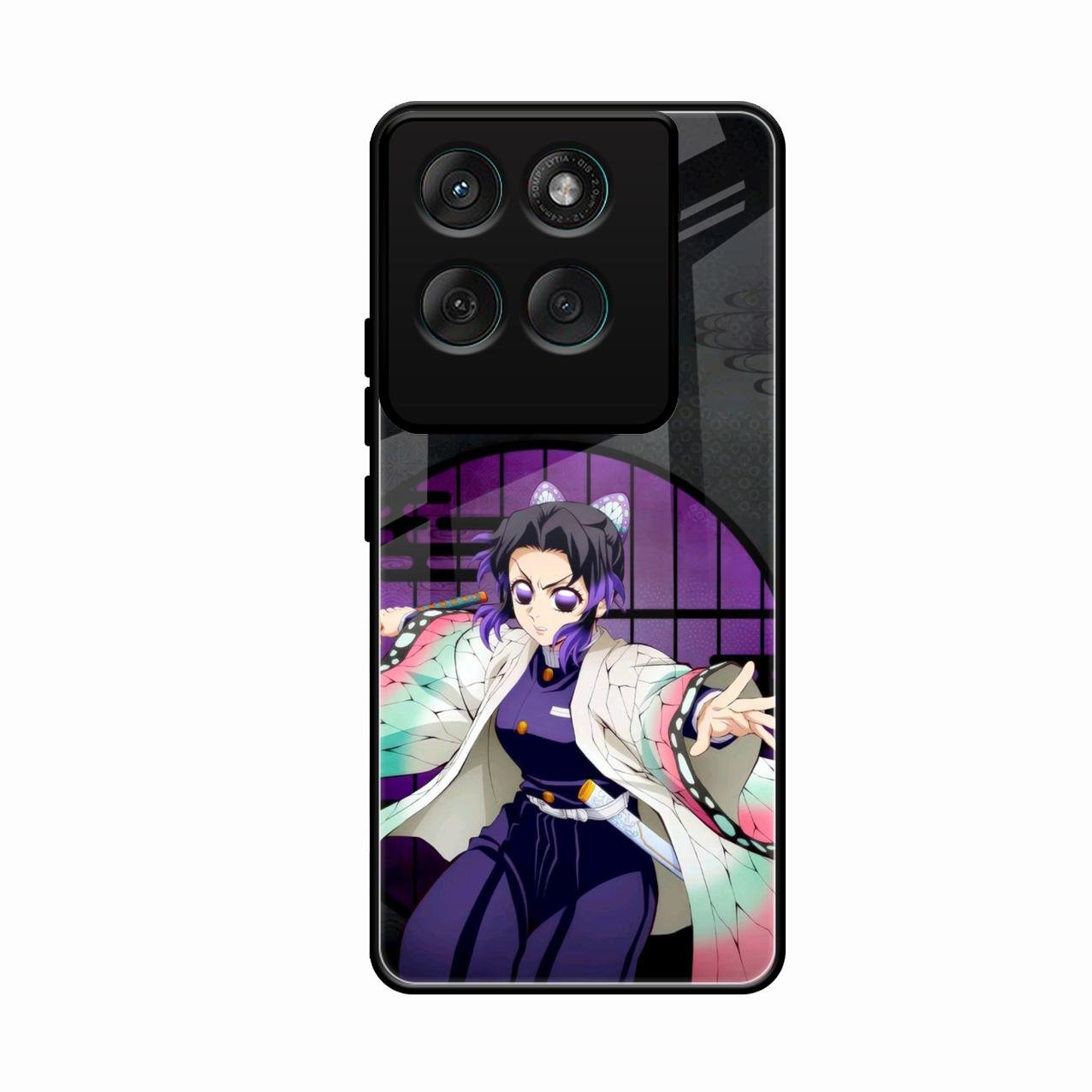 Butterfly Blade Glass Case Cover For Motorola Edge 60 Pro 5G