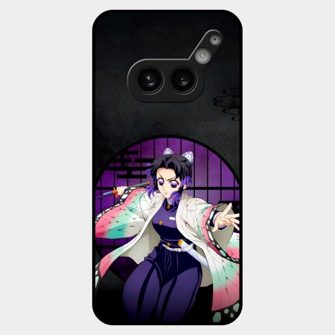 Butterfly Blade Glass Case Cover For Nothing Phone 2A Plus