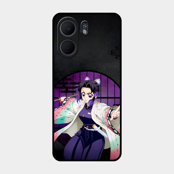 Butterfly Blade Glass Case Cover For Oppo A5X 4G