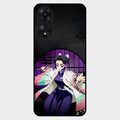 Butterfly Blade Glass Case Cover For Oppo A78 5G