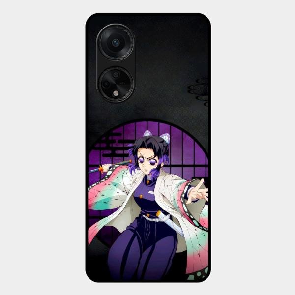 Butterfly Blade Glass Case Cover For Oppo F23 5G