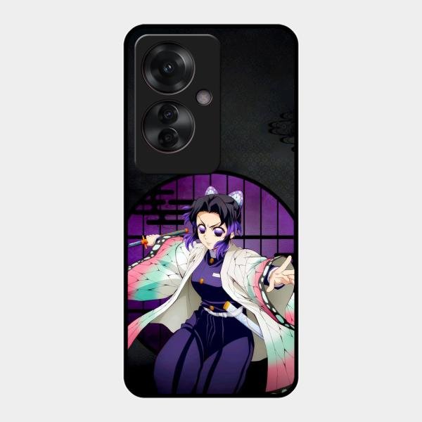 Butterfly Blade Glass Case Cover For Oppo F25 Pro 5G