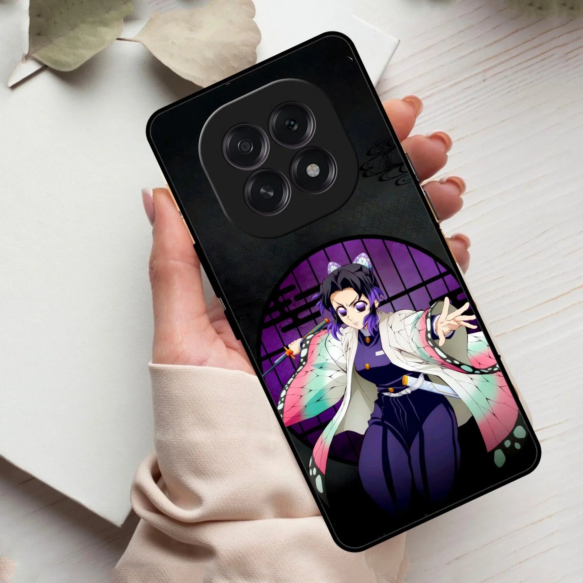 Butterfly Blade Glass Case Cover For Oppo - ShopOnCliQ