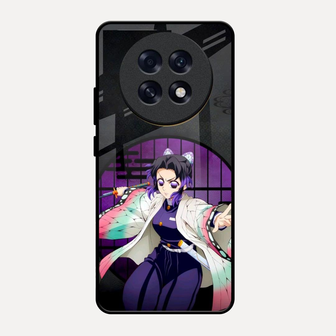 Butterfly Blade Glass Case Cover For Oppo F31 Pro Plus 5G