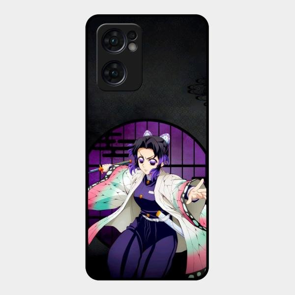 Butterfly Blade Glass Case Cover For Oppo Reno 7 5G