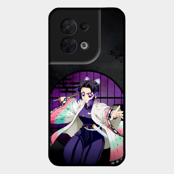 Butterfly Blade Glass Case Cover For Oppo Reno 8 5G
