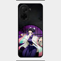 Butterfly Blade Glass Case Cover For Poco C71
