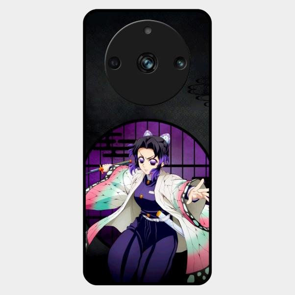 Butterfly Blade Glass Case Cover For Realme 11 Pro Plus 5G