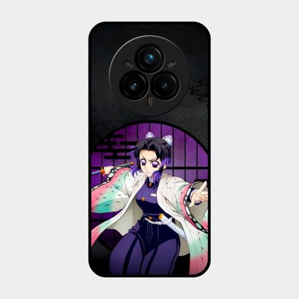 Butterfly Blade Glass Case Cover For Realme 14 Pro 5G