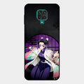 Butterfly Blade Glass Case Cover For Redmi Note 10 Lite