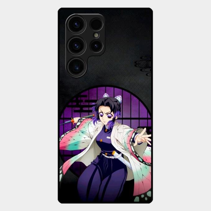 Butterfly Blade Glass Case Cover For Samsung Galaxy S23 Ultra 5G