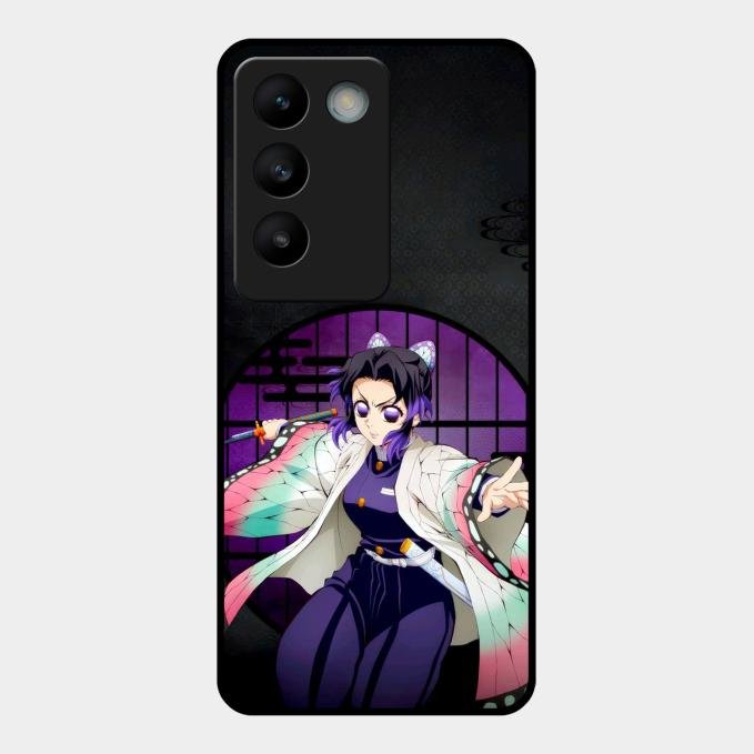 Butterfly Blade Glass Case Cover For Vivo T3 5G