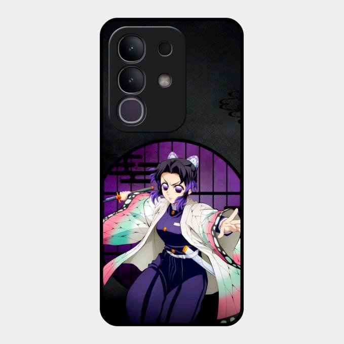 Butterfly Blade Glass Case Cover For Vivo T4X 5G