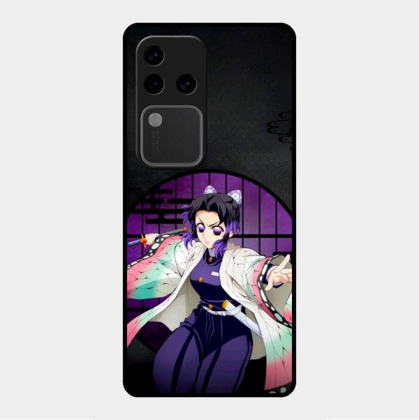 Butterfly Blade Glass Case Cover For Vivo V30 Pro 5G