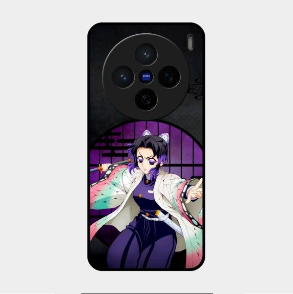 Butterfly Blade Glass Case Cover For Vivo X200 5G