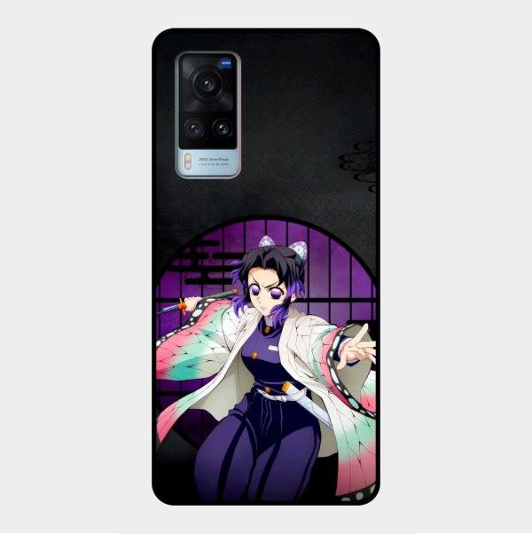 Butterfly Blade Glass Case Cover For Vivo X60 5G