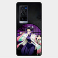 Butterfly Blade Glass Case Cover For Vivo X60 Pro Plus 5G