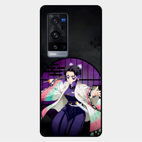 Butterfly Blade Glass Case Cover For Vivo X60 Pro Plus 5G