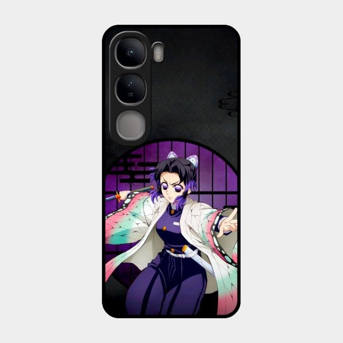 Butterfly Blade Glass Case Cover For Vivo Y300 5G