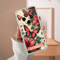 Butterfly  Customize Transparent Silicon Case For iQOO Z10 5G