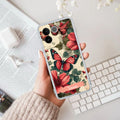 Butterfly  Customize Transparent Silicon Case For iQOO Z7 Pro 5G