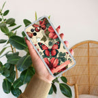 Butterfly  Customize Transparent Silicon Case For Vivo Y19 5G